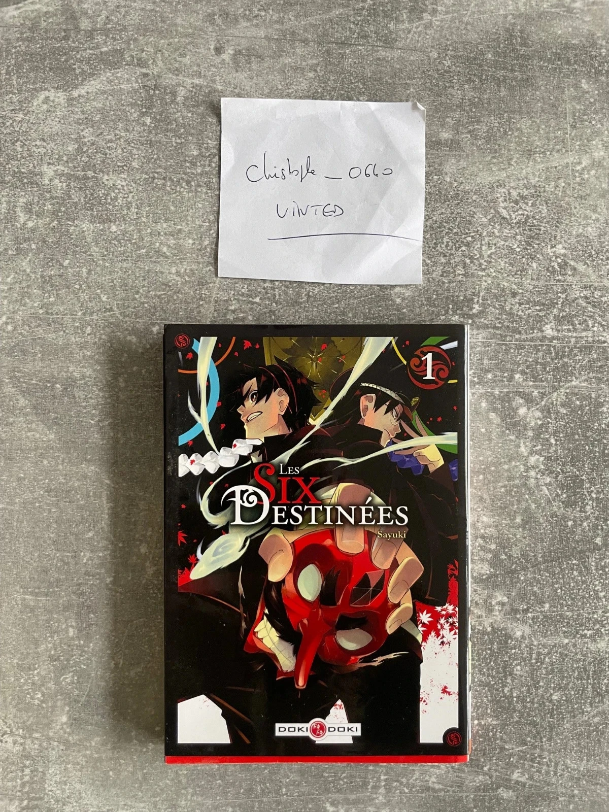 Manga Les six destinées tome 1 en version française.